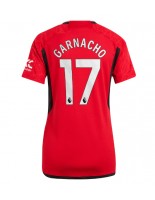 Manchester United Alejandro Garnacho #17 Domácí Dres pro Dámské 2023-24 Krátký Rukáv